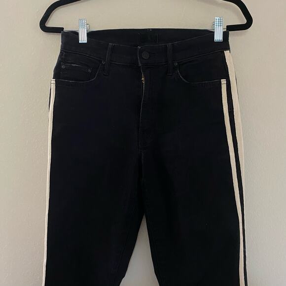 MOTHER Insider Crop Step Fray in Guilty Racer sz 27 - Picture 2 of 8